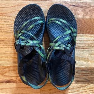 Green Strappy Chacos w/ Vibram Sole!